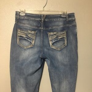 Womens crop jeans size 16
